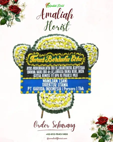 Papan Bunga Duka Senayang